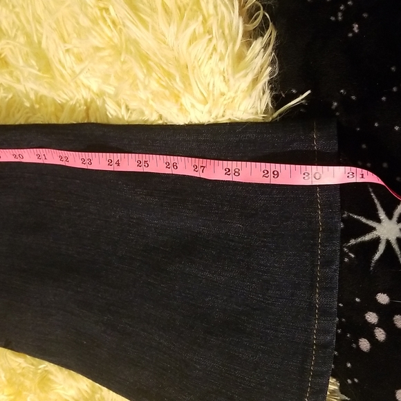 WAS  $89  JAG JEANS Sz 10 Low Rise Boot Leg  Dark wash zipp… - Picture 13 of 17